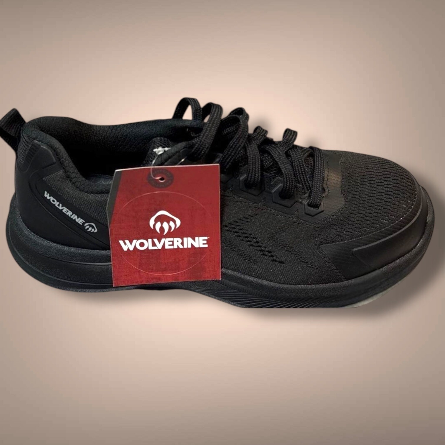 NIB Women’s 9.5 WOLVERINE Bolt DuraShocks Knit CarbonMax Work Shoes