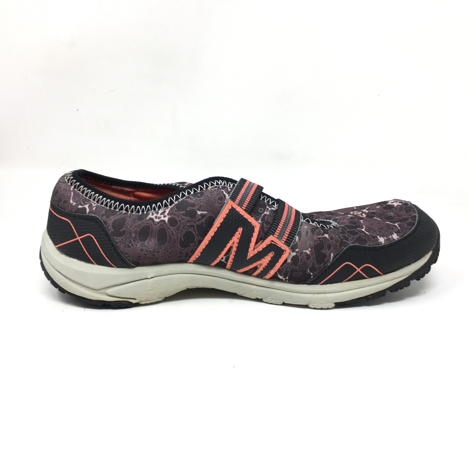 Merrell Kamori Eden Loafers Shoes Womens Size 6 US 36 EU Black Gray Orange