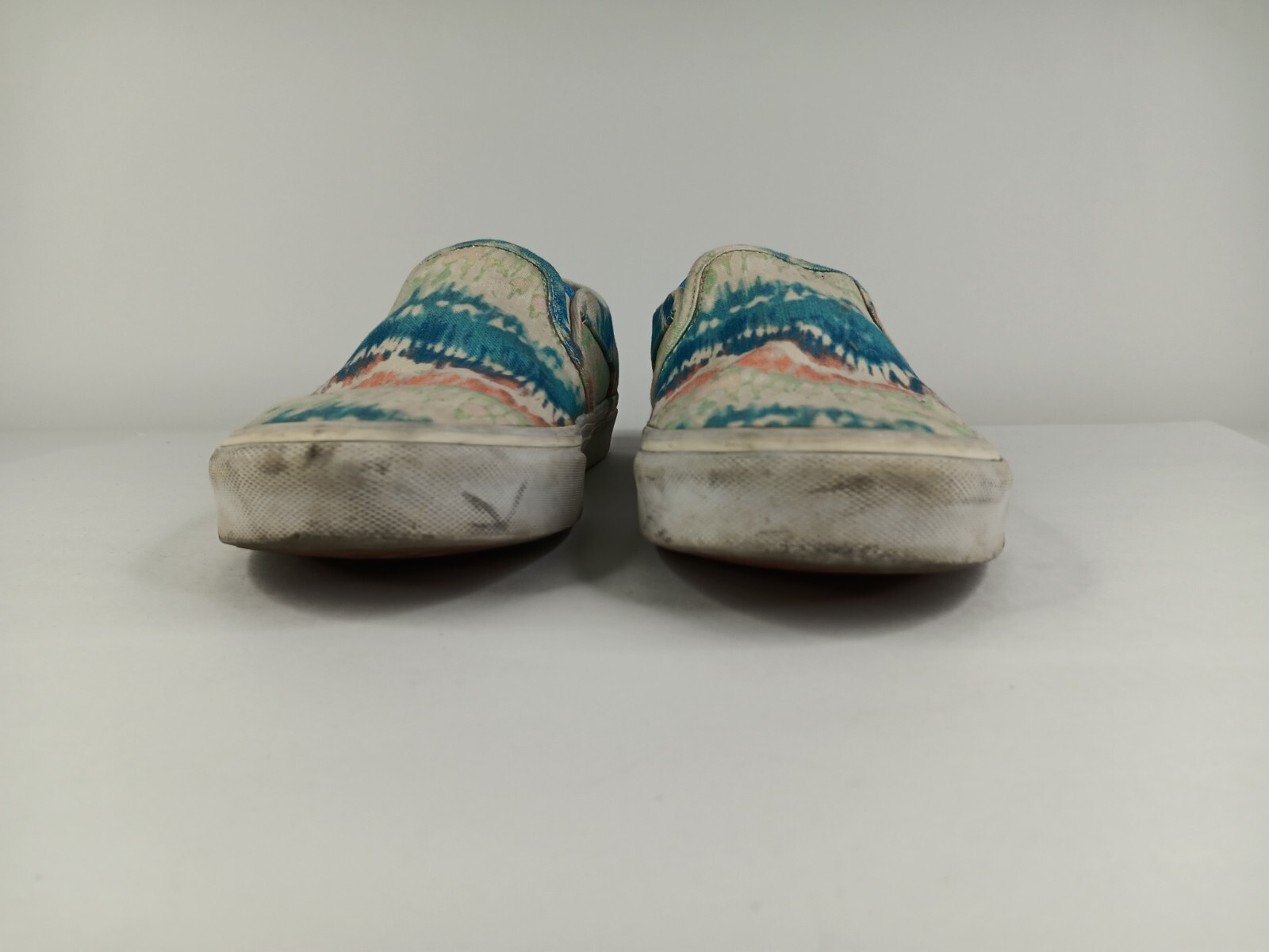 Vans skate Shoes Women’s 9.5 Asher Tie Dye Sneakers Slip On 751505 Multicolor