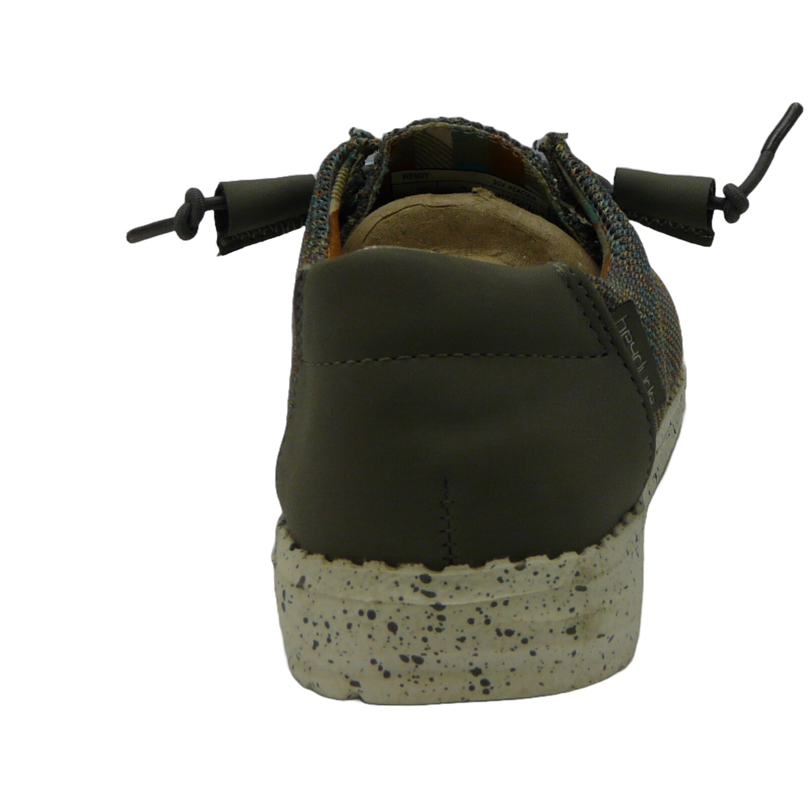 HEY DUDE WENDY WOMEN’S SHOES SOX PEACOCK US 7