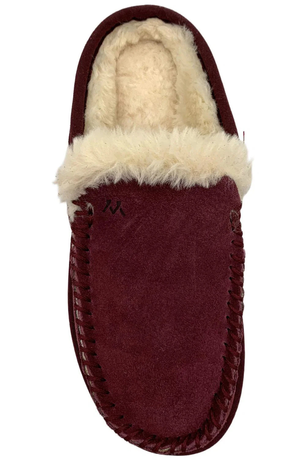 Mykos Women’s Cassie Suede Slip-On Platform Mules Wine