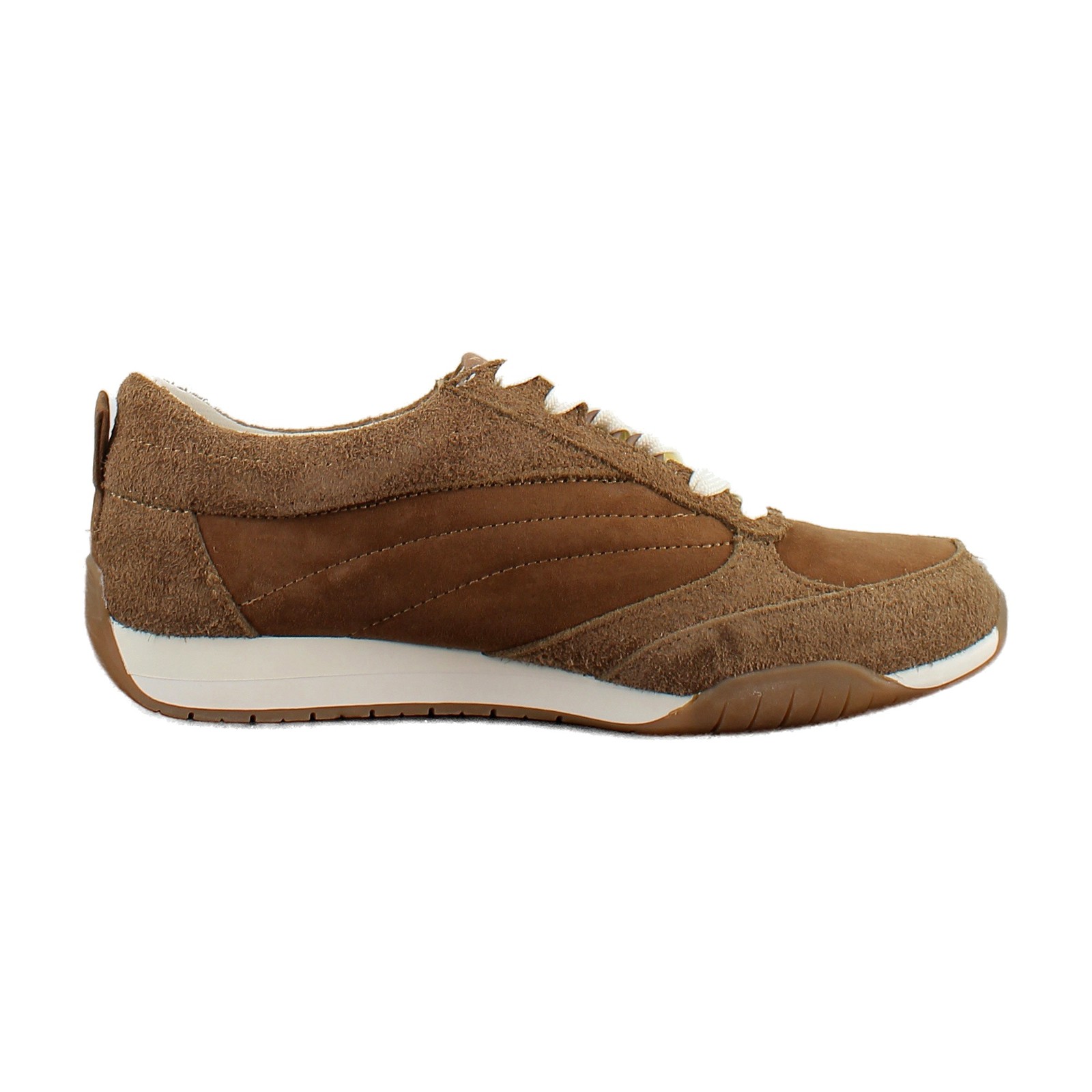 Naturalizer Common-Ace Women’s Fashion Sneakers Warm Oat Brown Suede Size 8.5 W