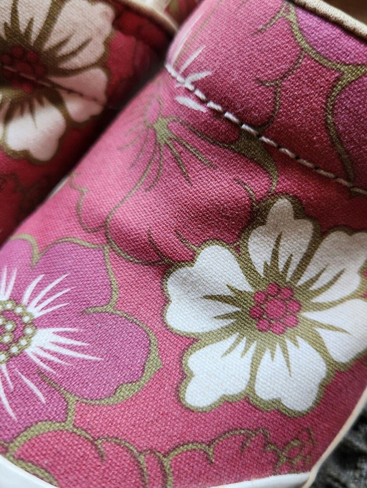 Dansko Womens Shoes Volley Size 7.5 M EUR 36 Vegan Loafer Clog Pink Floral Cloth