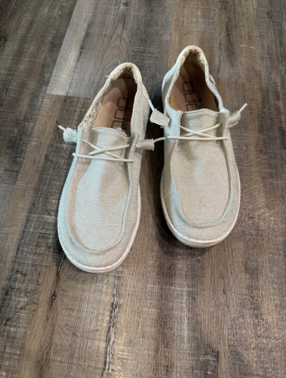 Hey Dude Wendy Stretch Sparkle Shoes woman’s size 7
