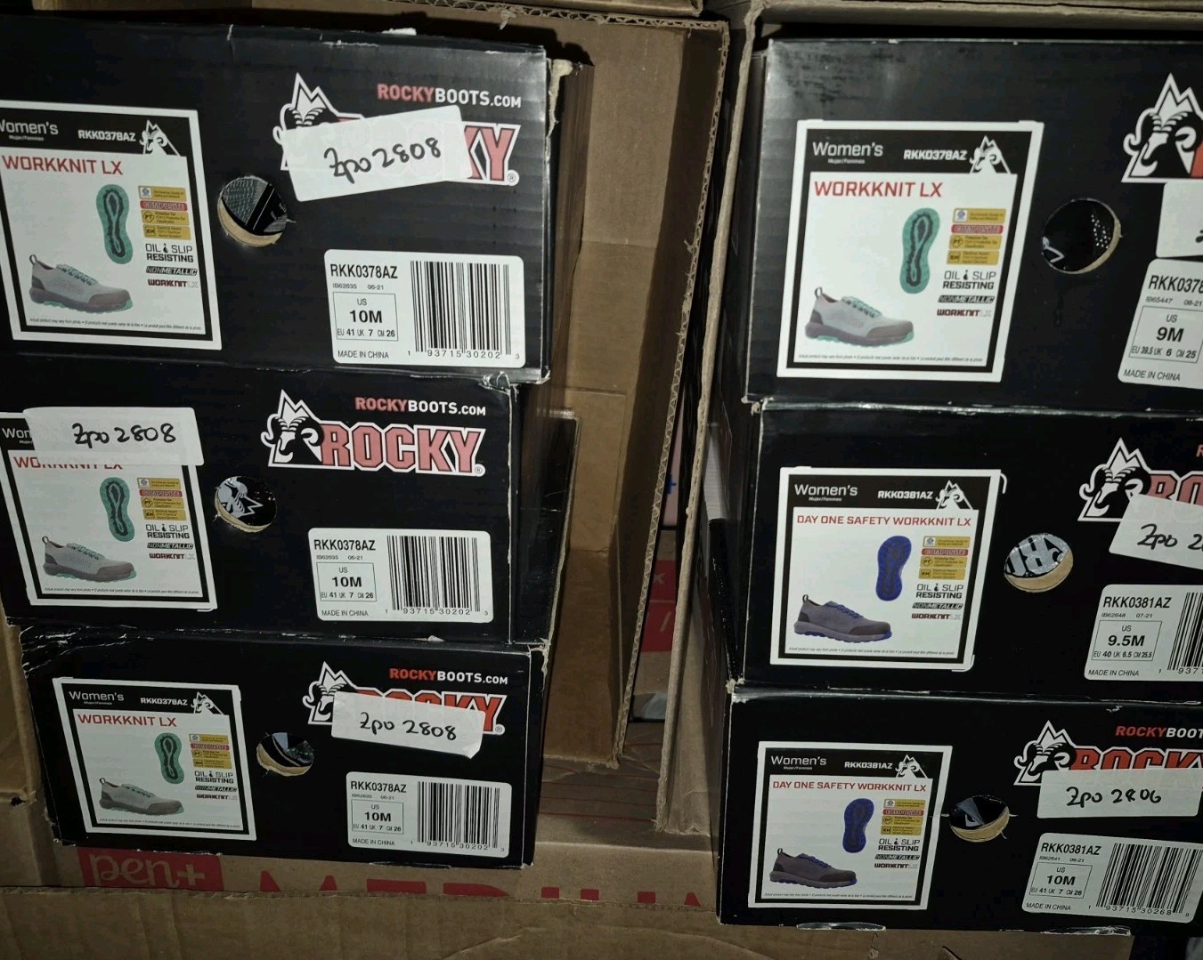 ROCKY COMP TOE NO SLIP WORK SHOES VOL DISC 2/$40 3/$52.5 4/$60 9/9.5/10 BNIB!