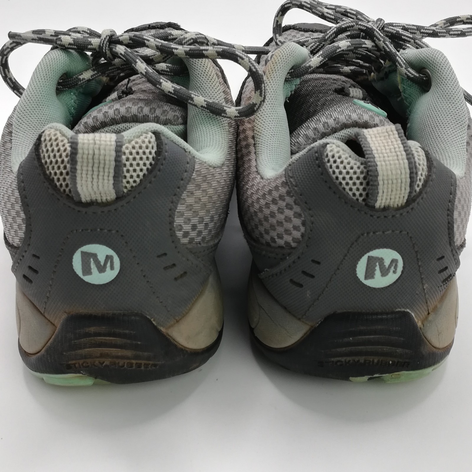 Merrell Shoes Womens Sneaker Wild Dove Eggshell Blue Hiking Walking 8.5