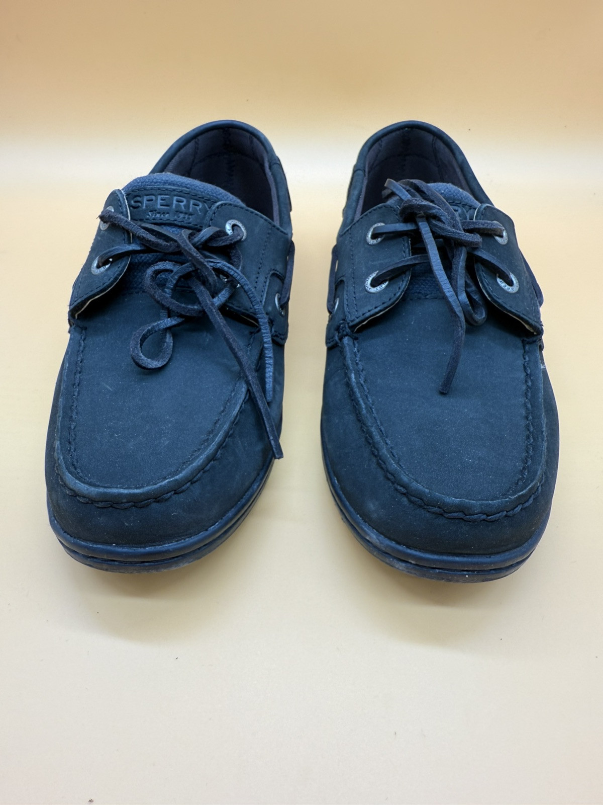 Sperry Women’s Top-Sider Koifish Boat Shoes – Black – Size US 7.5 – STS96863