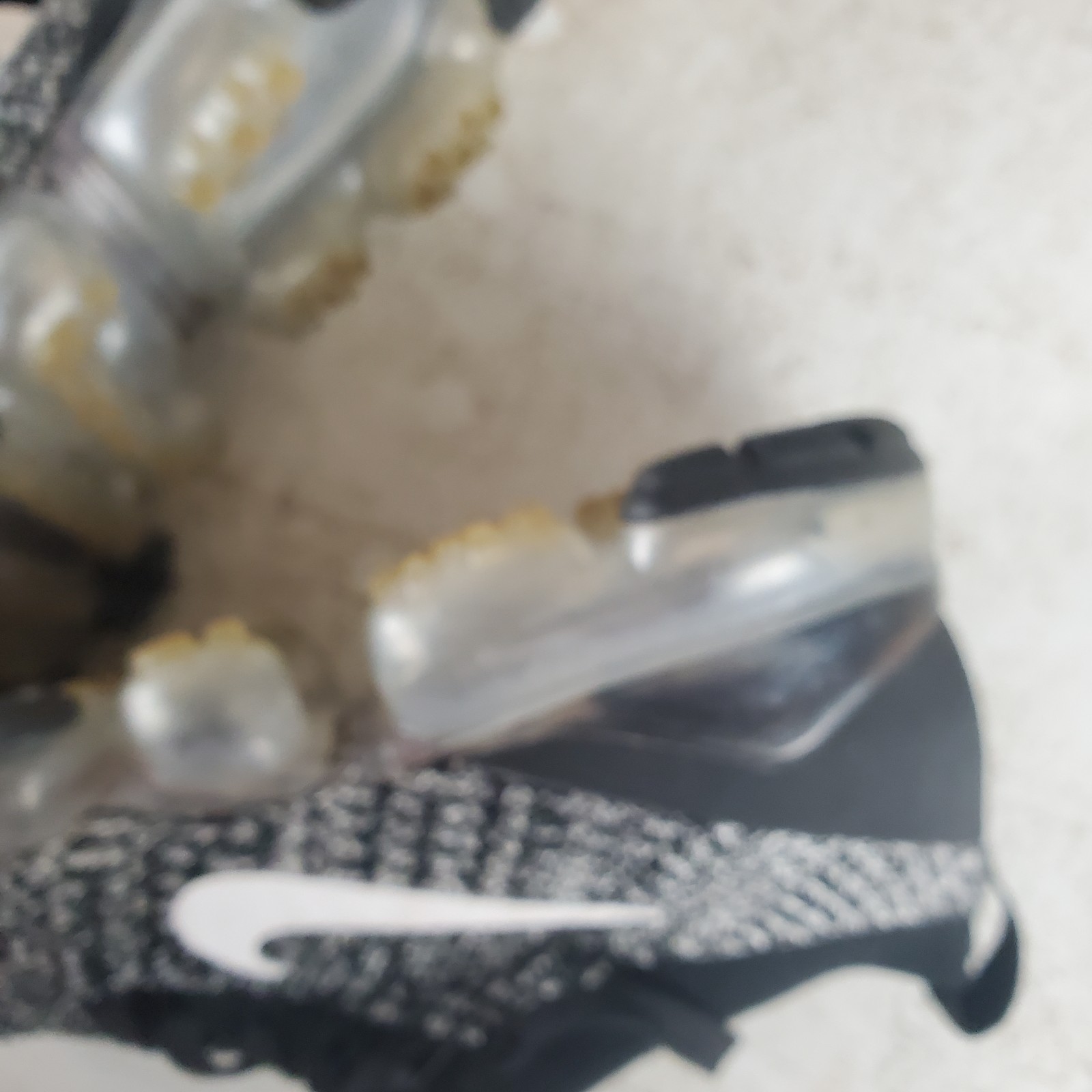 Nike Air VaporMax Flyknit 3 Womens Shoes Sz 7.5 Oreo Black Mesh Lace Up Sneakers