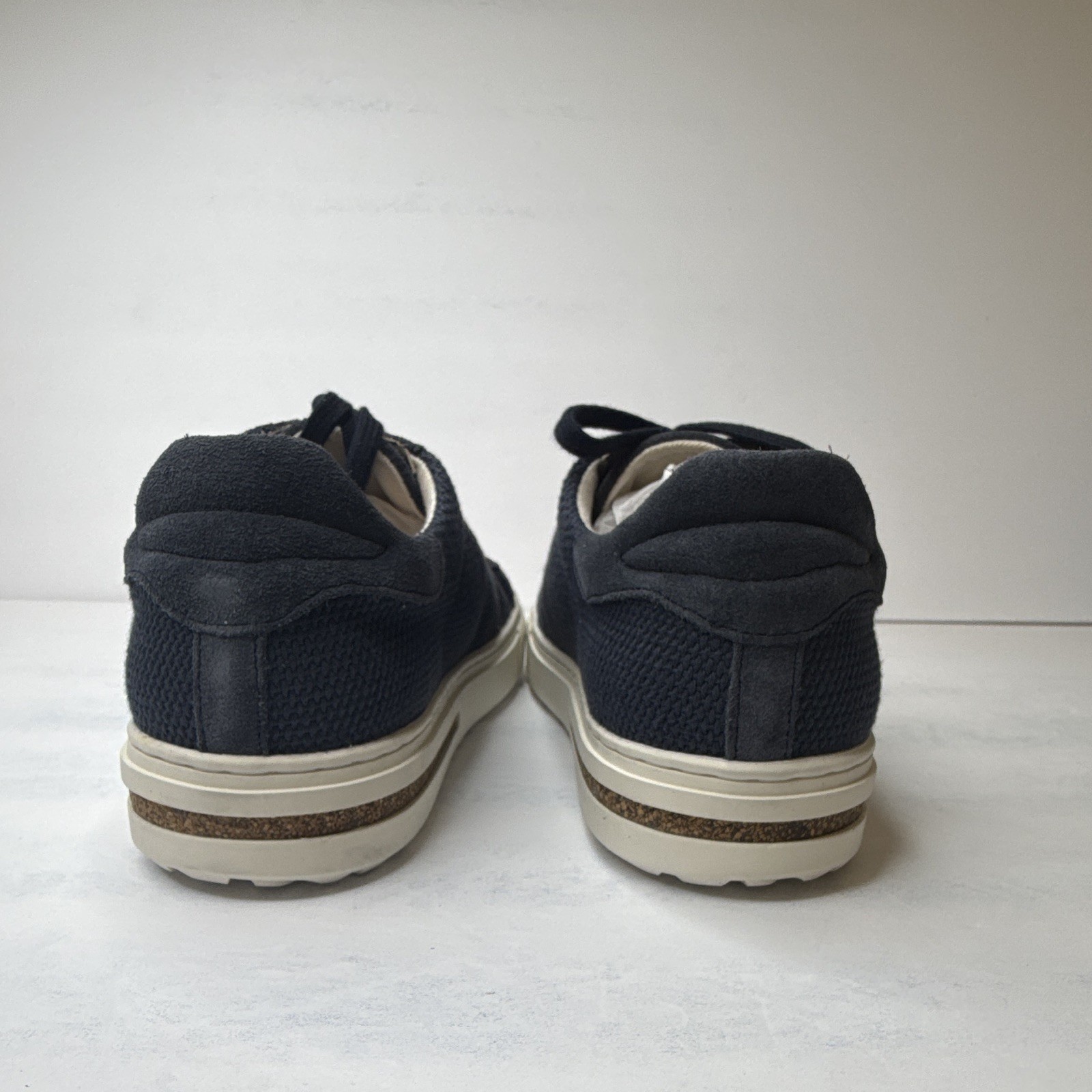BIRKENSTOCK Bend Low Textile Blue Suede Sneakers EU 37 US Women’s 6 Narrow