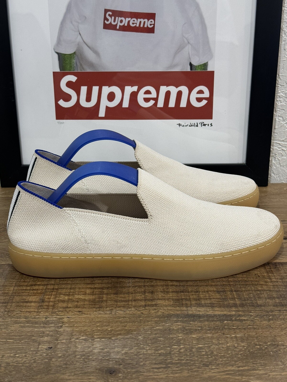 NWOB ROTHY’S Slip On Sneakers The City Womens Sz 8.5 Comfort Vanilla Bean.!!
