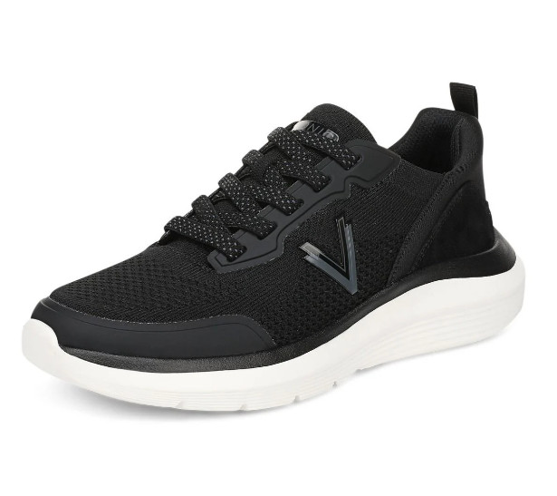 NEW VIONIC Women’s Hayward Slip On Sneaker – Black (MEDIUM)