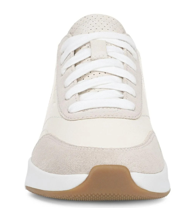 New! Vionic Uptown Sneaker – Ivory Leather