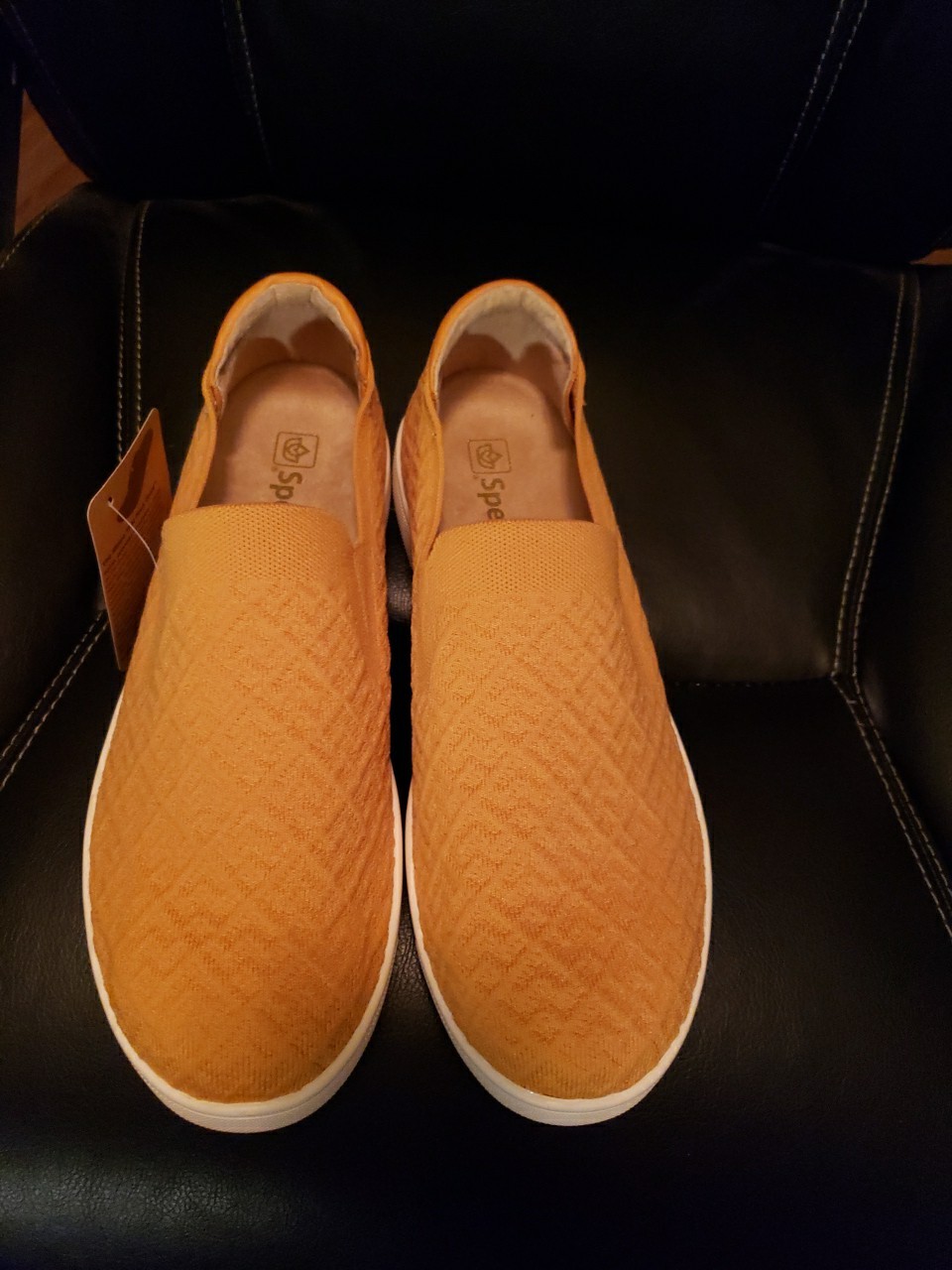 Spenco Women’s Yellowish Total Support Slip On Shoes Size 10 New