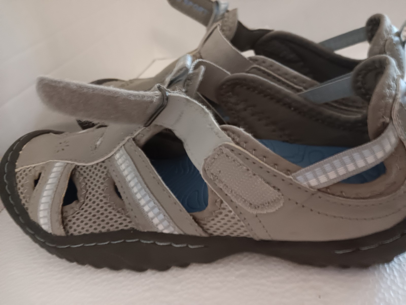 J Sport by Jambu Shoes Regatta Slip On Sandal Traction W Size 7.5 Beach Hiking