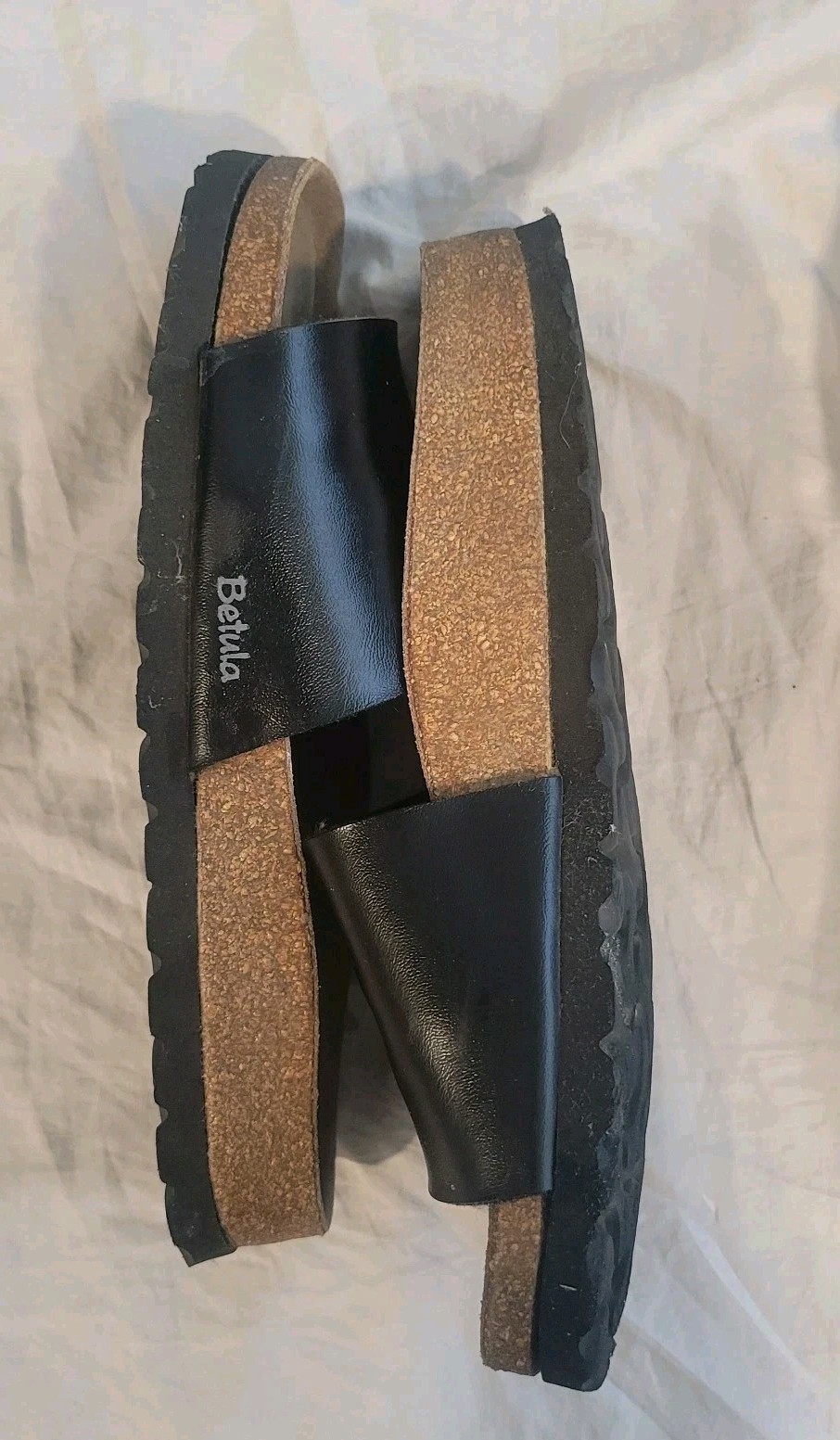 Birkenstock Sandals Closed Toe (37) + Betula Slides (36) + Chrome Silver (39)