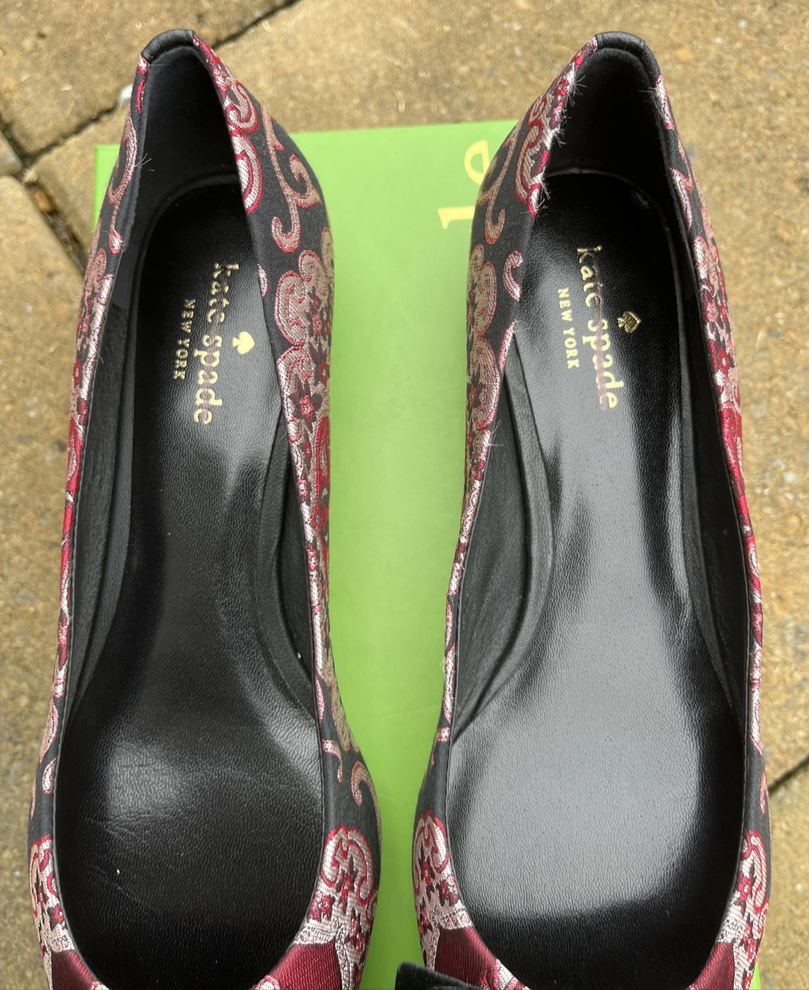 Kate Spade New York RUSSET MULTI Women’s Keana Flat Shoes, US 9M New W Box