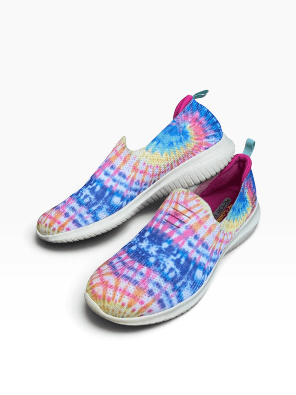 Skechers Ultra Flex Harmonious Slip on Sneakers Loafers Tie-Dye Women’s size 9.5