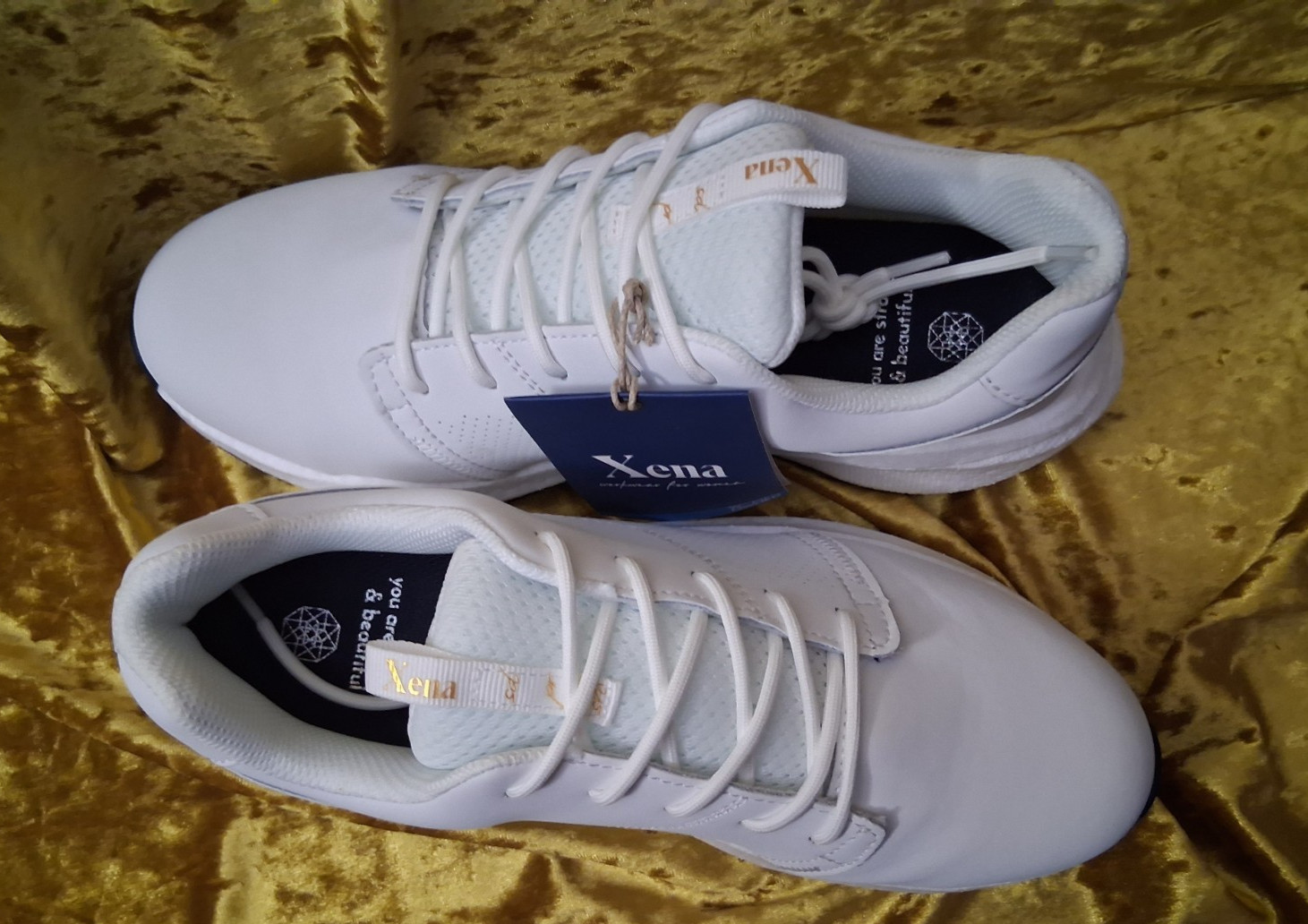 Xena Astra Women’s 11 White Composite Toe Slip Resistant PR SD Work Shoes