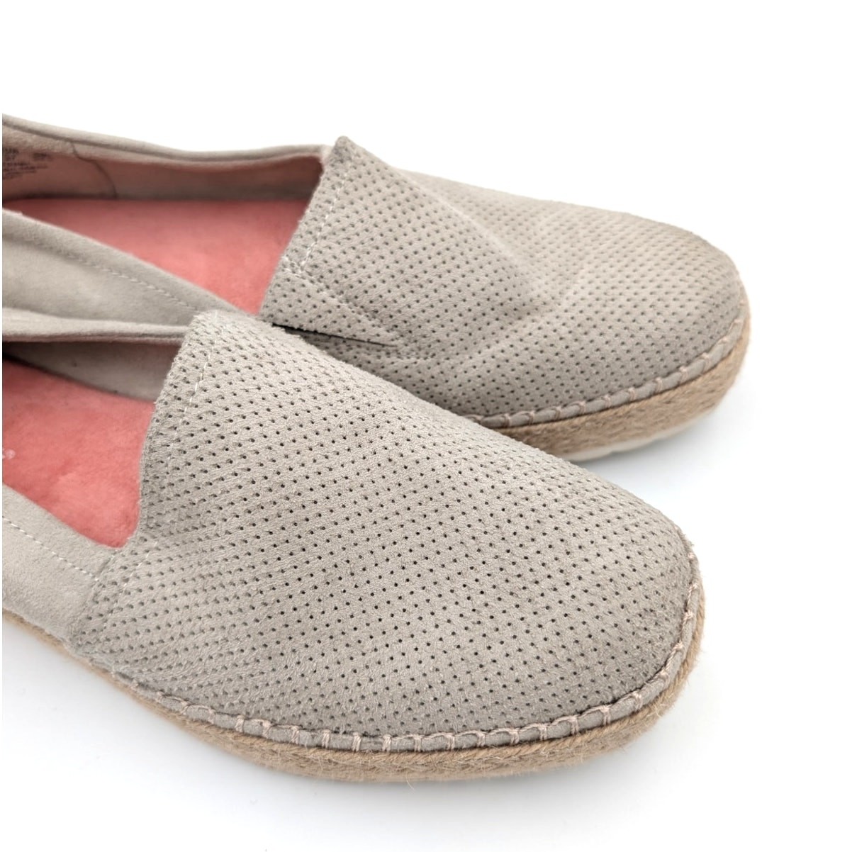 Dr. Scholl’s Sunray Espadrilles Slip On Shoes Women’s Oyster Grey Size US7M EU37