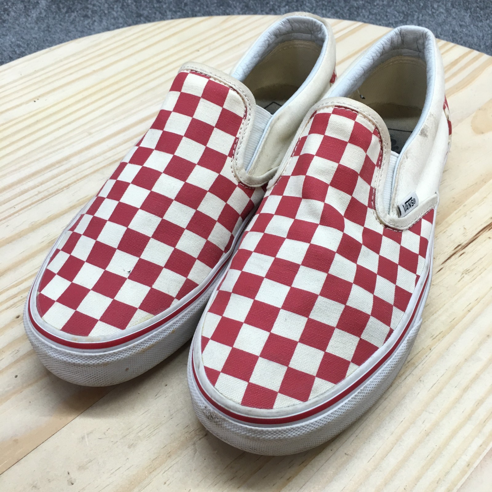 Vans Shoes Womens 9 Mens 7.5 Classic Slip On Checkerboard Multicolor Low 500714