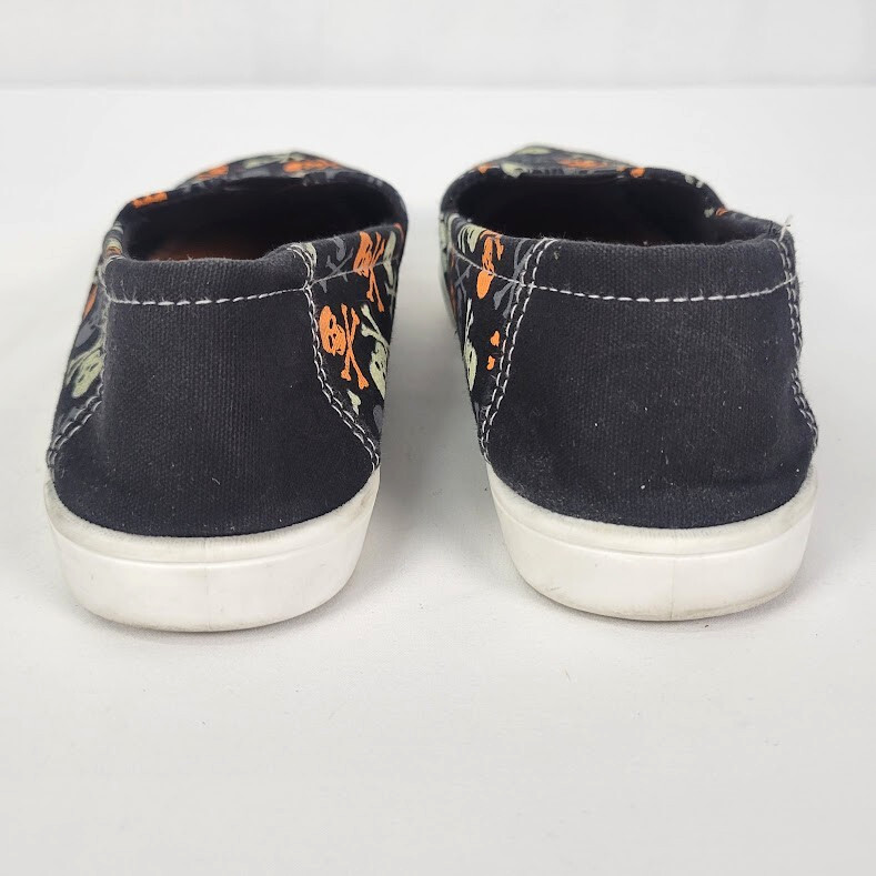 Women’s Tommy Bahama Shoes Size 8.5 Halloween Skull Slip On Glow In The Dark