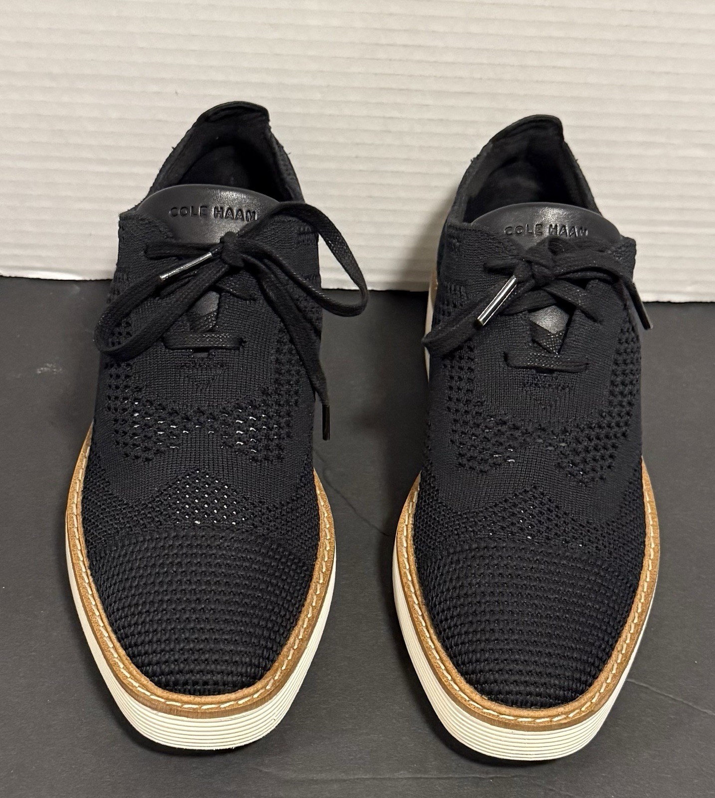 Cole Haan W28352 Black Original Grand Stitchlite Oxford (Womens Shoes Size 8 B)