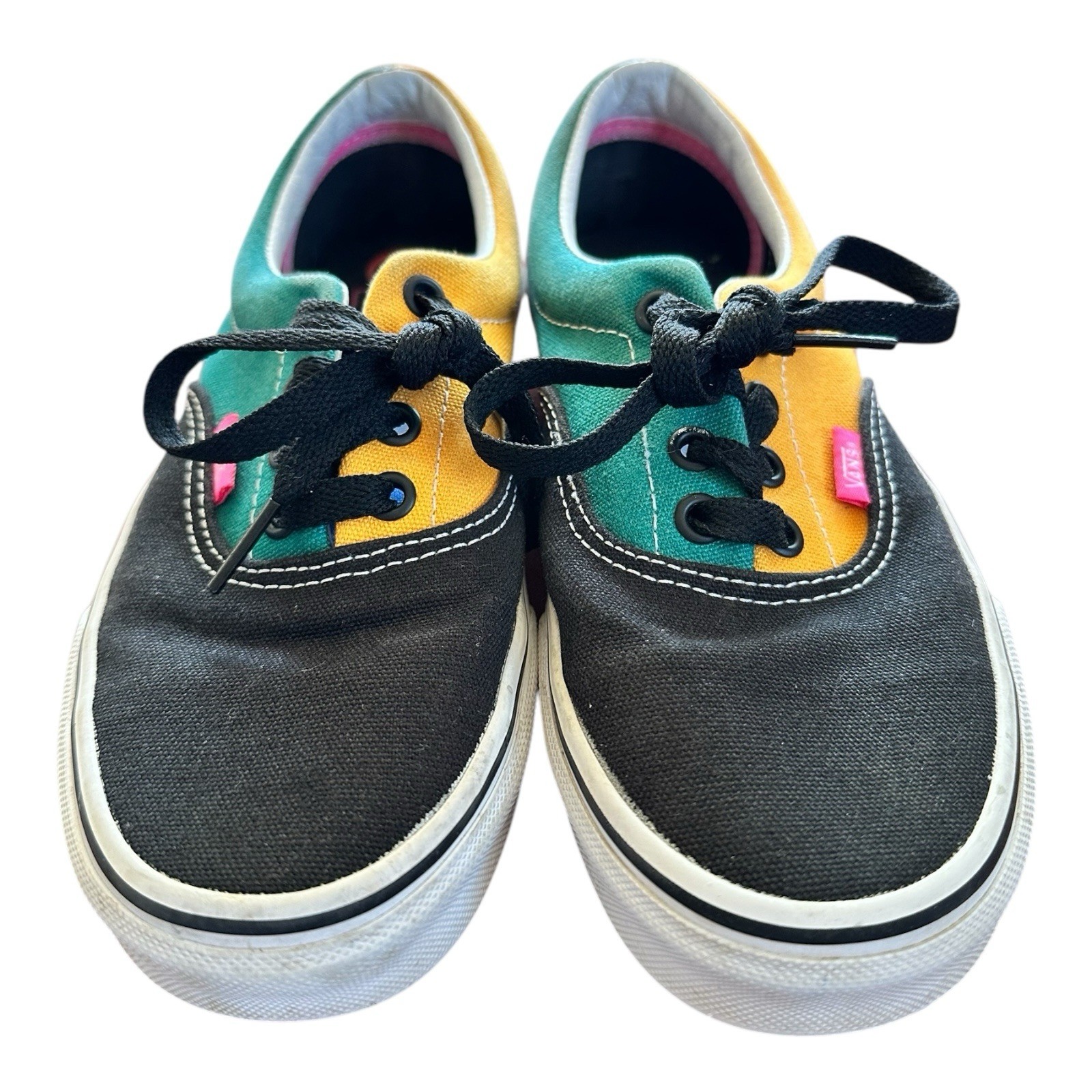 Vans Unisex Era Mix & Match Sneaker – M 5 / W 6.5 Blue Green Yellow Black