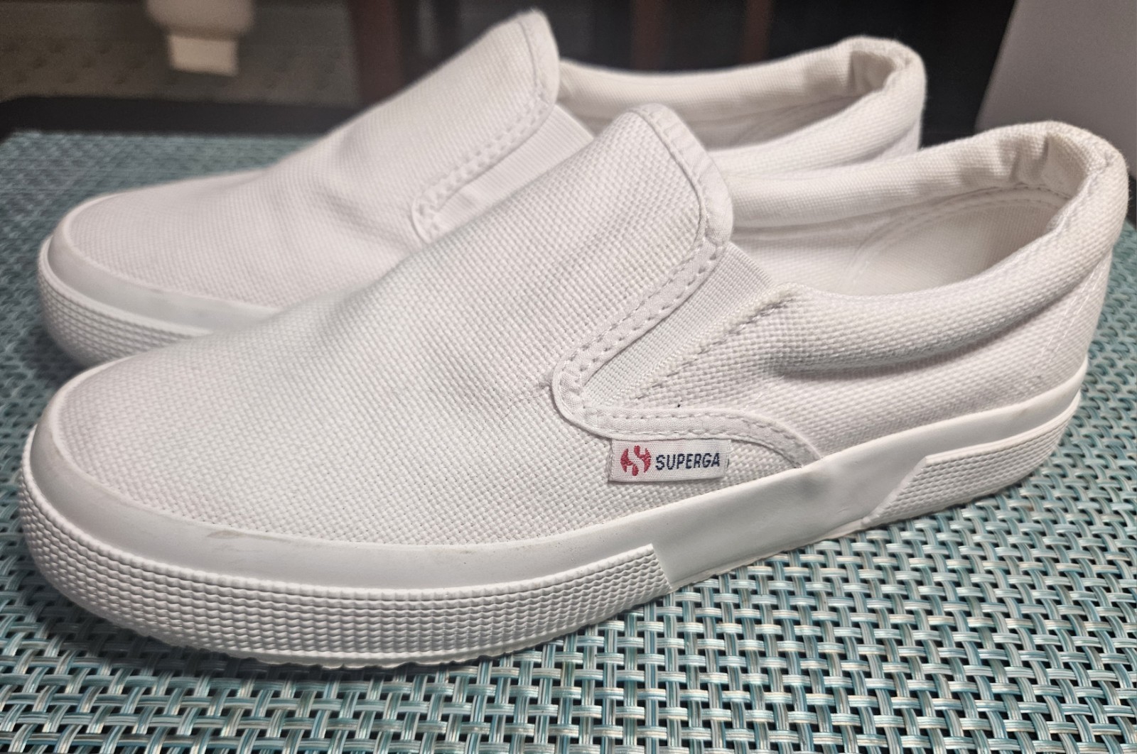 Superga Cotu Slip-on Canvas Sneaker Size W 6.5 M 5 EU 37 Pre-owned No Box