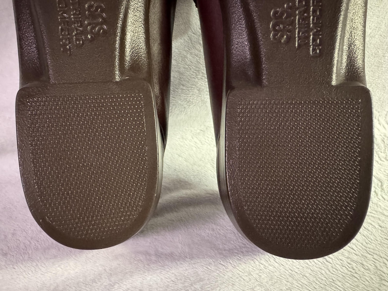 SAS Shoes Womens Size 8.5 Brown Leather Tripad Comfort Loafers Wide Made USA