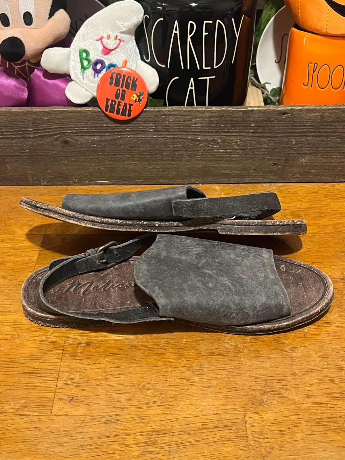 Matisse Womens Julio Leather Sandals Slip On Comfy Shoes Women’s Size 10 Medium