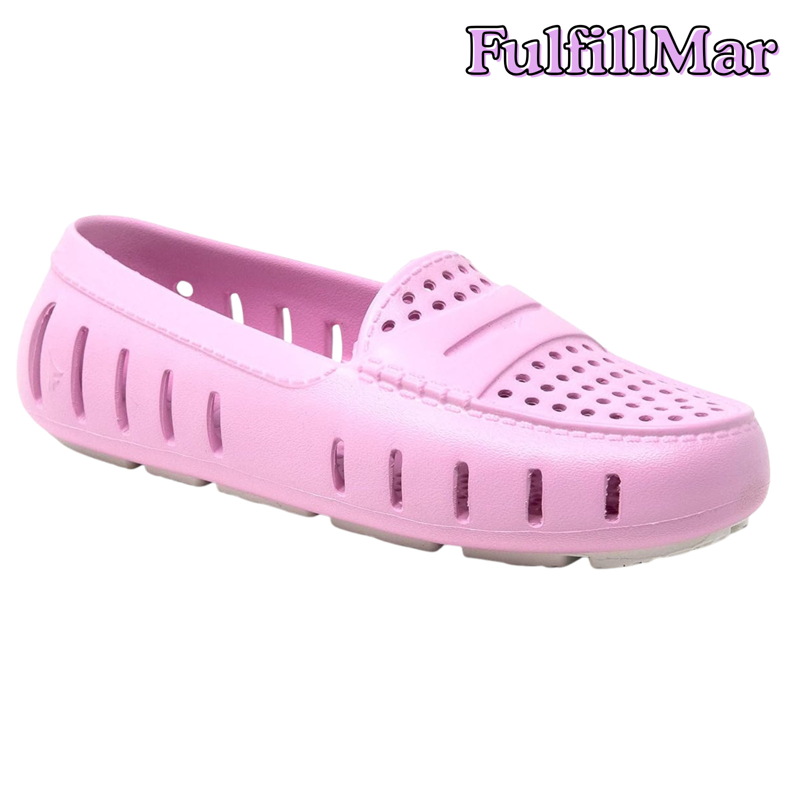 Floafers Women’s Posh Driver US 7 Sweet Lilac Bright White Slip On Comfort Shoes