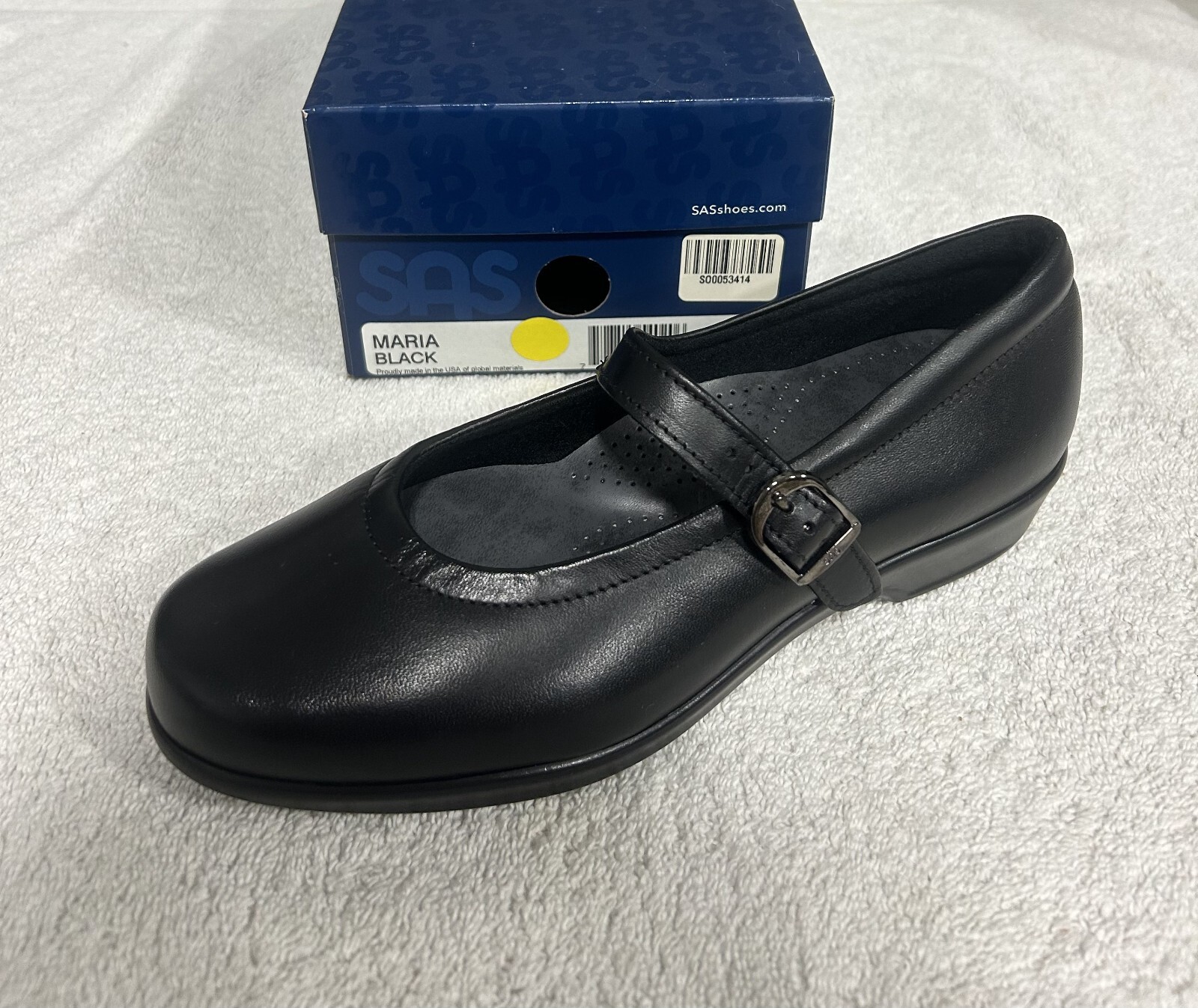 SAS Maria Black 6.5 Medium Women’s Shoes Brand New In Box Save Big