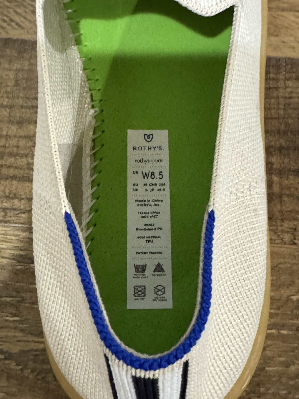 NWOB ROTHY’S Slip On Sneakers The City Womens Sz 8.5 Comfort Vanilla Bean.!!