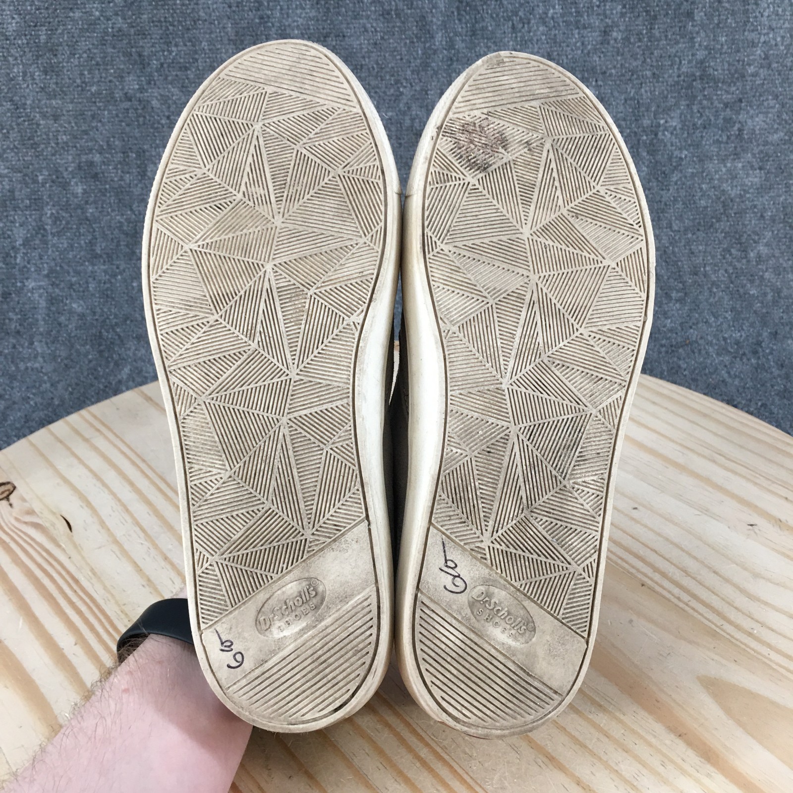 Dr Scholls Slip On Womens 8.5 M Nova Sustainable Comfort Casual Shoes Gray
