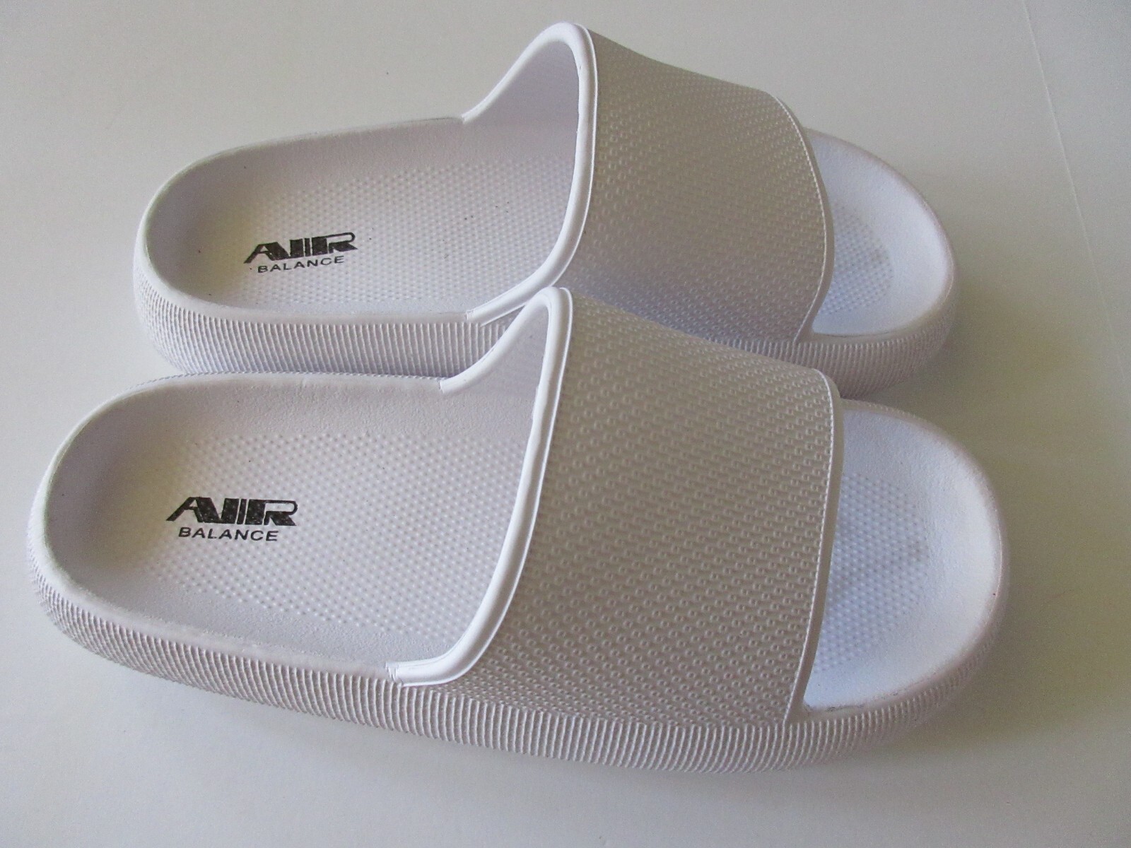 Casual Women’s Comfortable PVC Slide Sandal White Color Variety Of Sizes New
