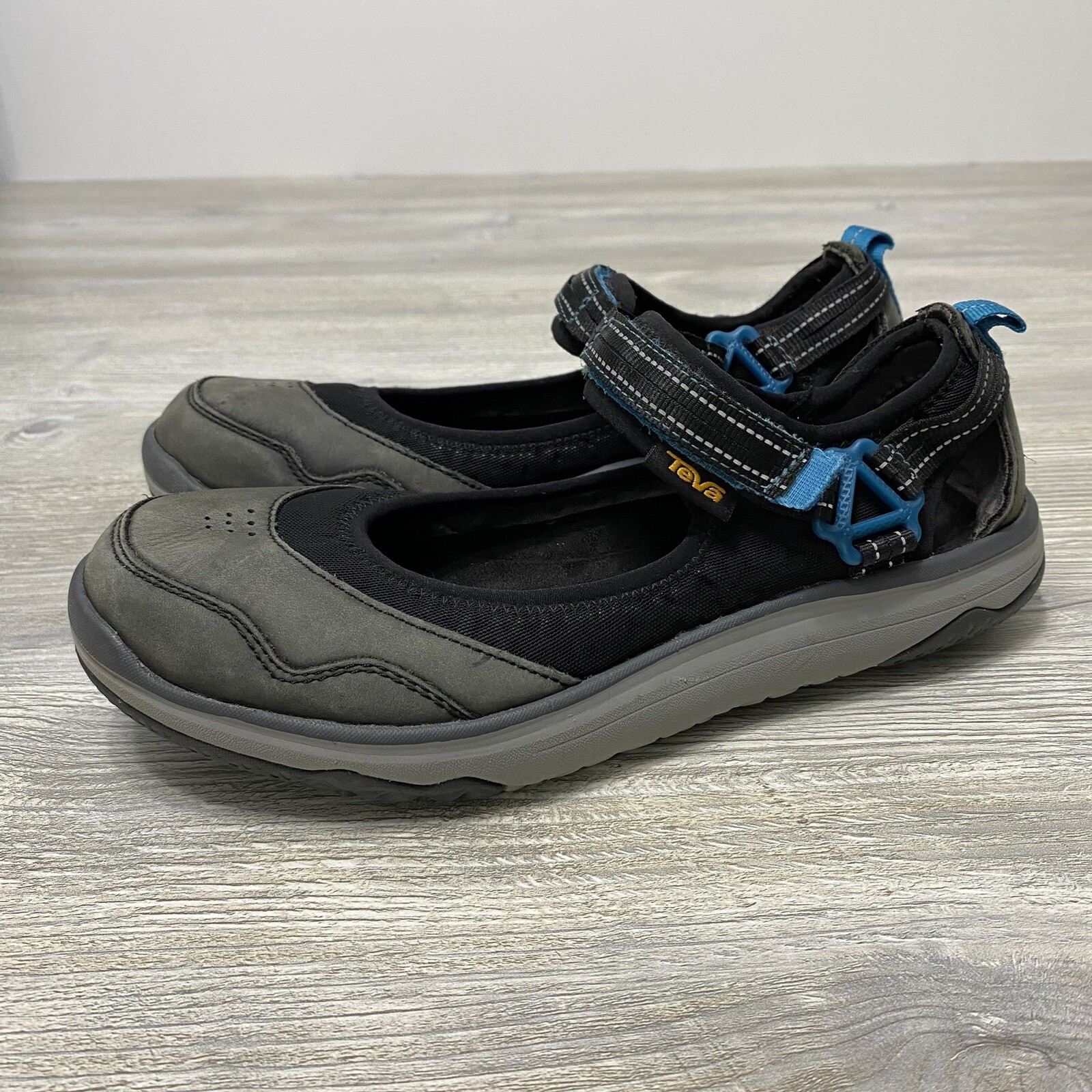 Teva Terra Float Mary Jane Walking Hiking Shoe Womens 8 Waterproof Leather