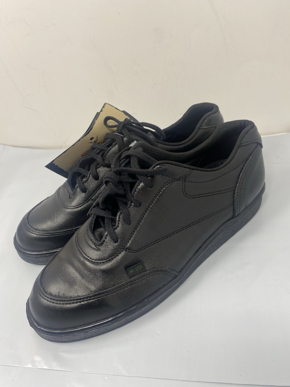Lady Thorogood Women’s Black Leather Work Shoes 534-6333 Made in USA Size 9.5