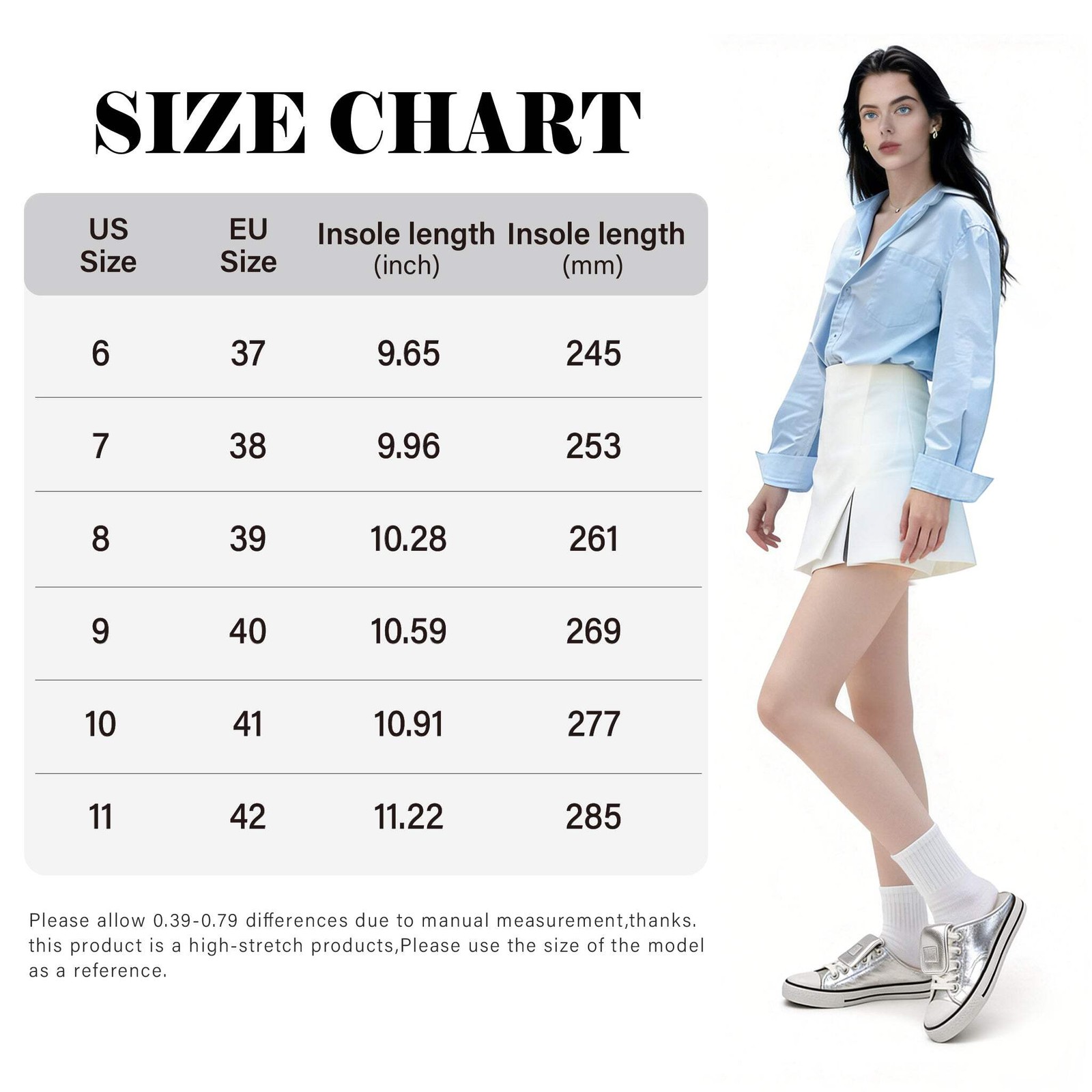 Women Mule Sneakers Slip On Backless Casual Loafers Non Slip Comfort Flat Shoes