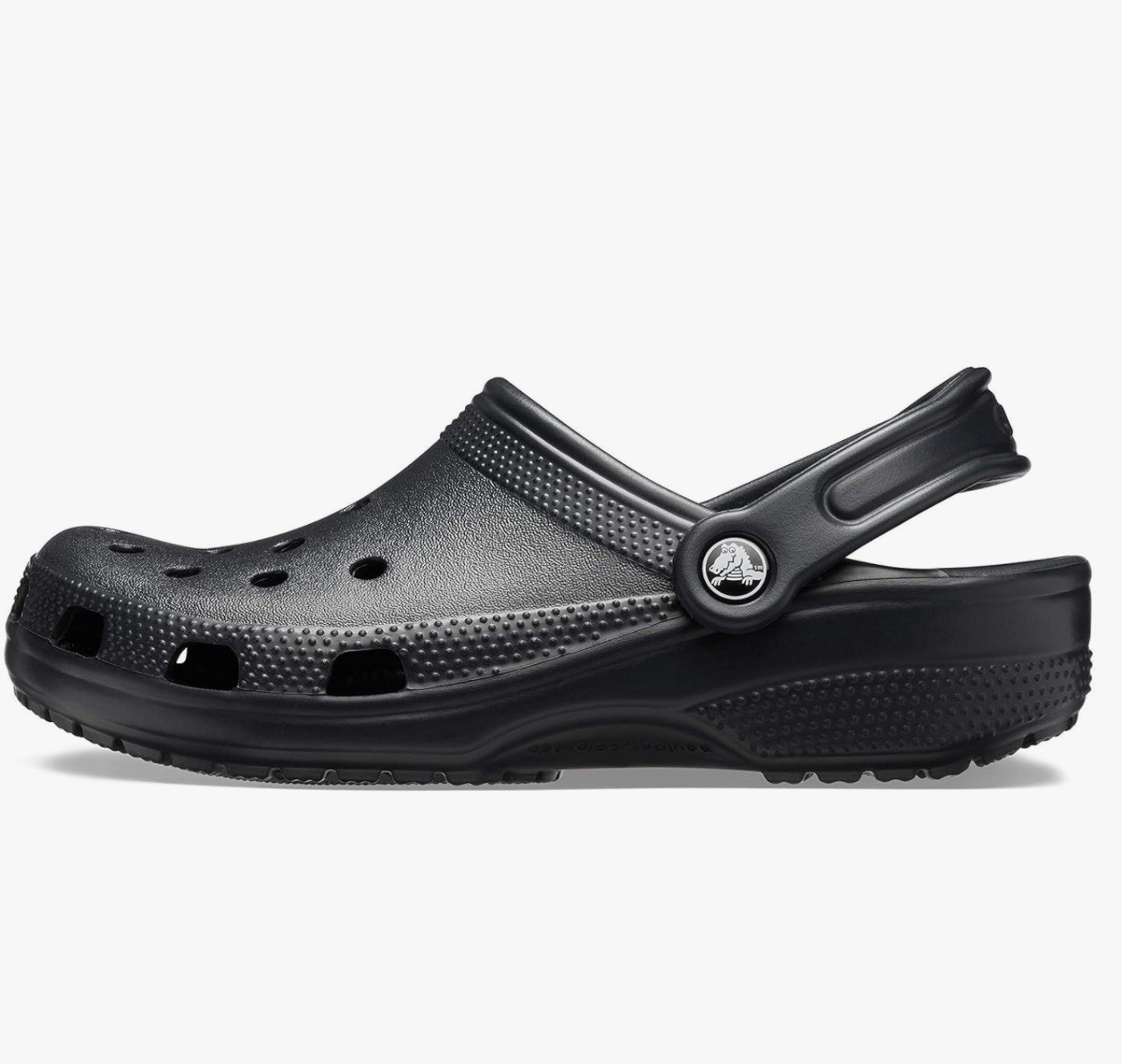 Crocs Unisex Classic Clog Black Style 10001 Men’s 5, Women’s 7