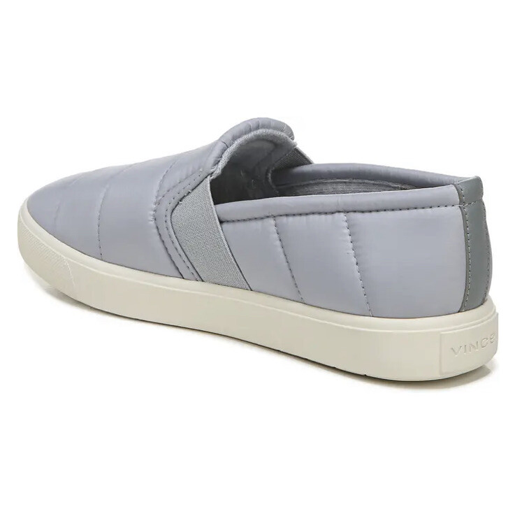Vince Blair Quilted Slip On Shoe Slate Grey Women’s Size 9 US Quiet Luxury $200