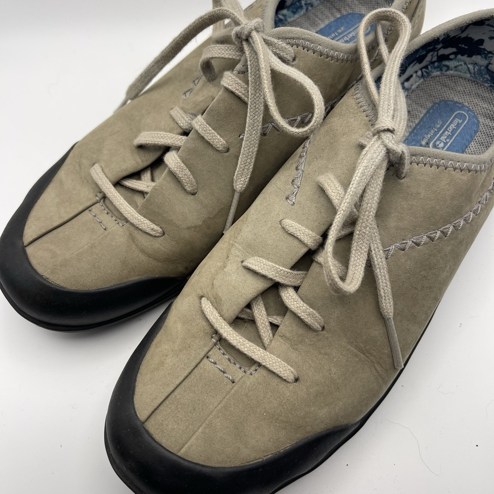 Timberland Smartwool Anti-Fatigue Tan Leather Moc Shoes Women’s 5.5