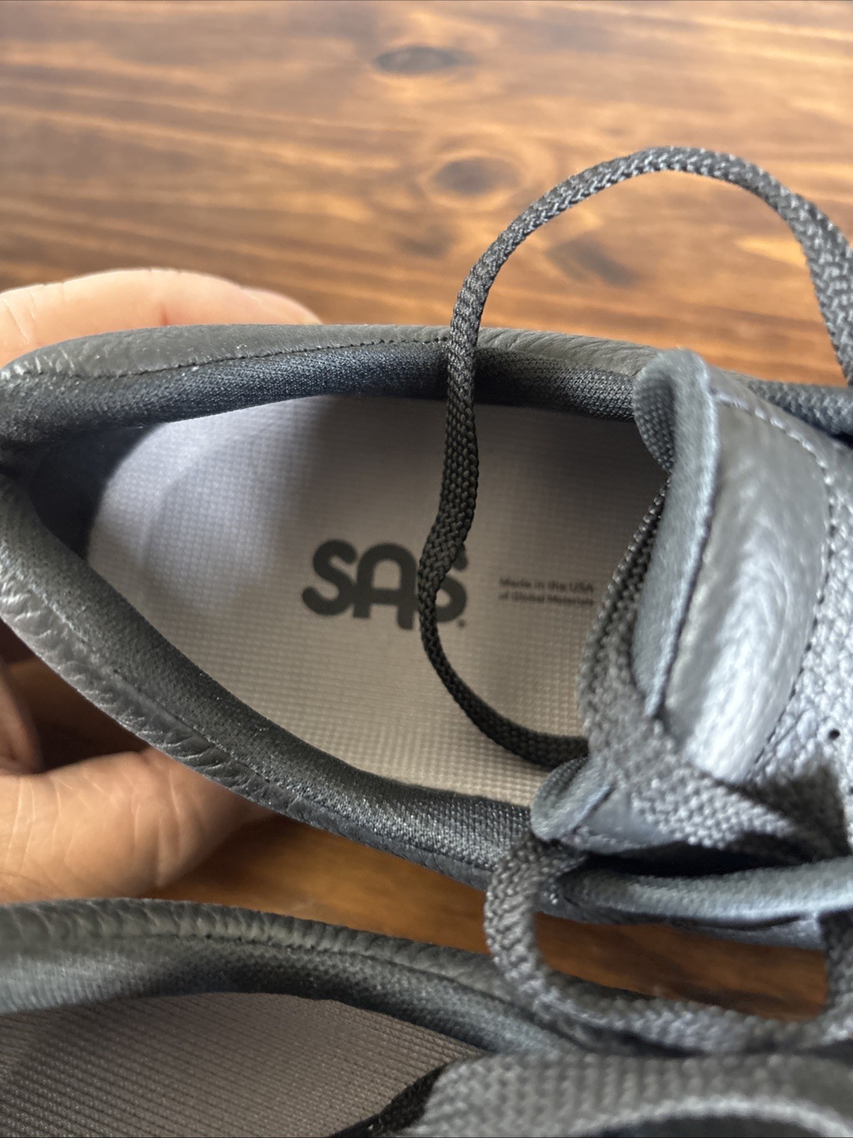 SAS Shoes Women’s Size 8.5 W Slip Resistant Black Liberty USA Made NEW In Box