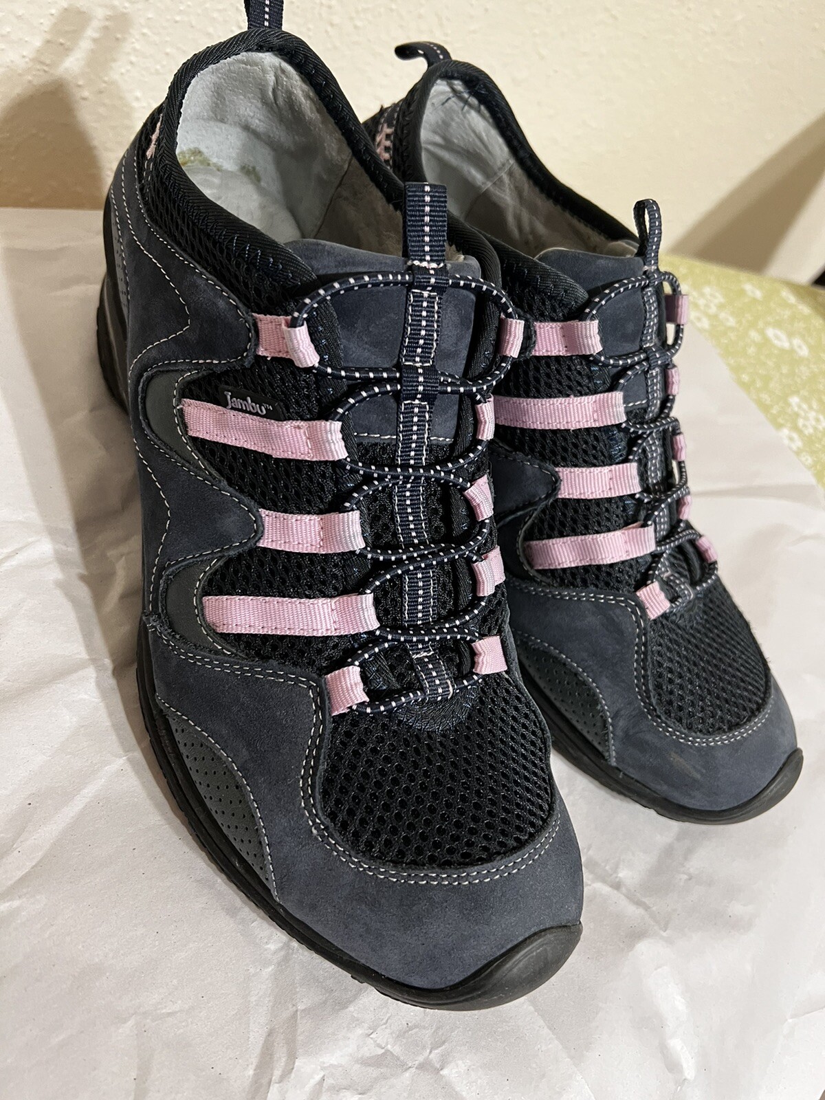 Jambu Himalaya Women’s Sz 9.5” Nubuck Leather All Terra Athletic Walking Shoes