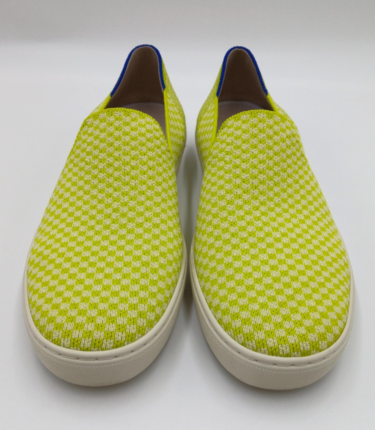 Rothy’s The Original Slip On Sneaker Neon Yellow/lime Green Women’s Size 8.5