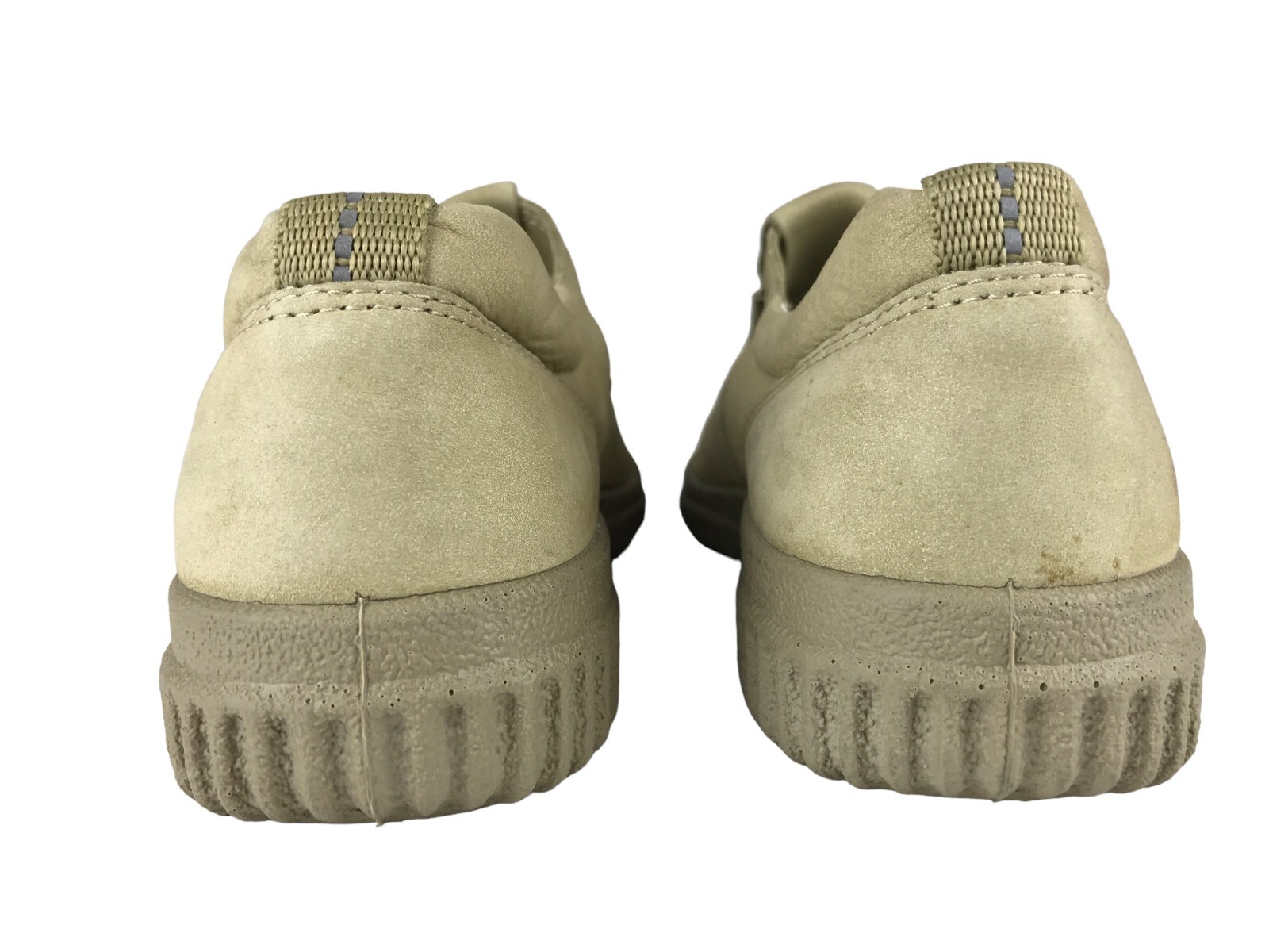 Ecco Womens Beige Leather Round Toe Casual Mary Jane Shoes Size EUR 36 US 5.5