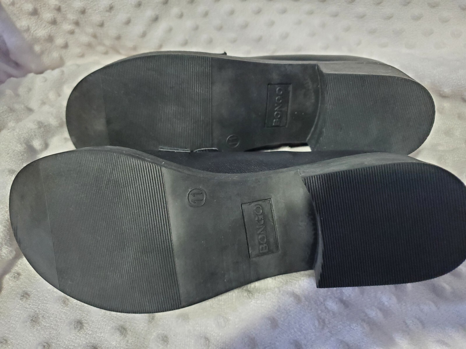 New Bongo Shoes Womens 11 Black Casual Comfort Almond Toe Bridgette