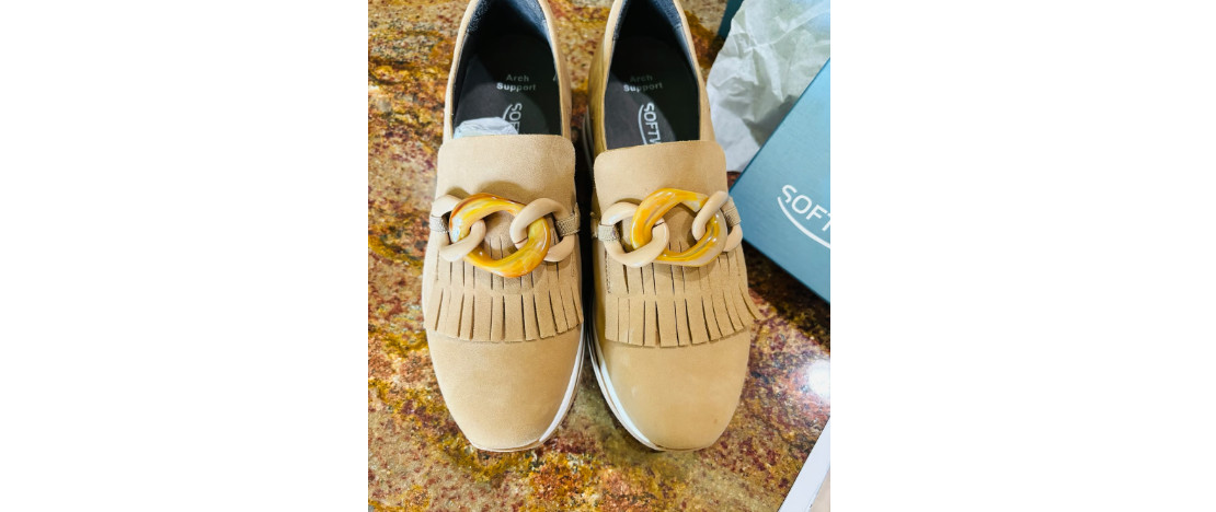 Softwaves Candice Cognac Size 6/37 NIB-Direct from Portugal