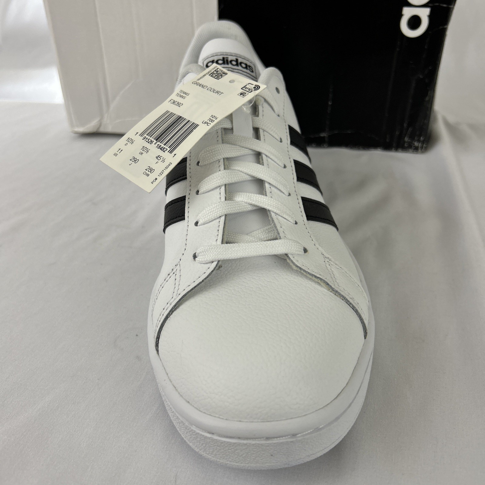 adidas Men’s Grand Court, Black/White, 11 M US F36392 – NEW! (7)