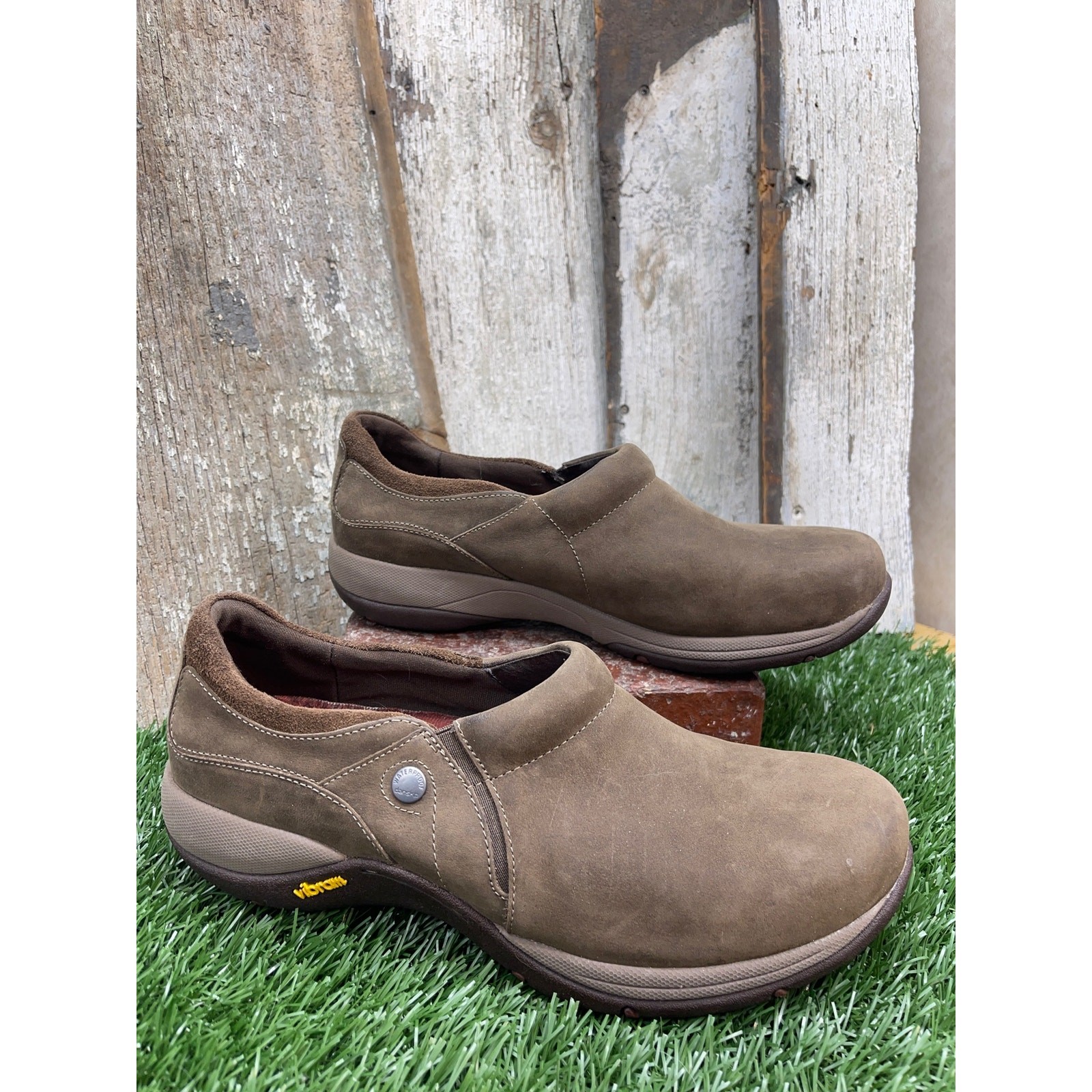 Dansko Patti Taupe Casual Slip On Shoes Women’s 41 US 10.5-11
