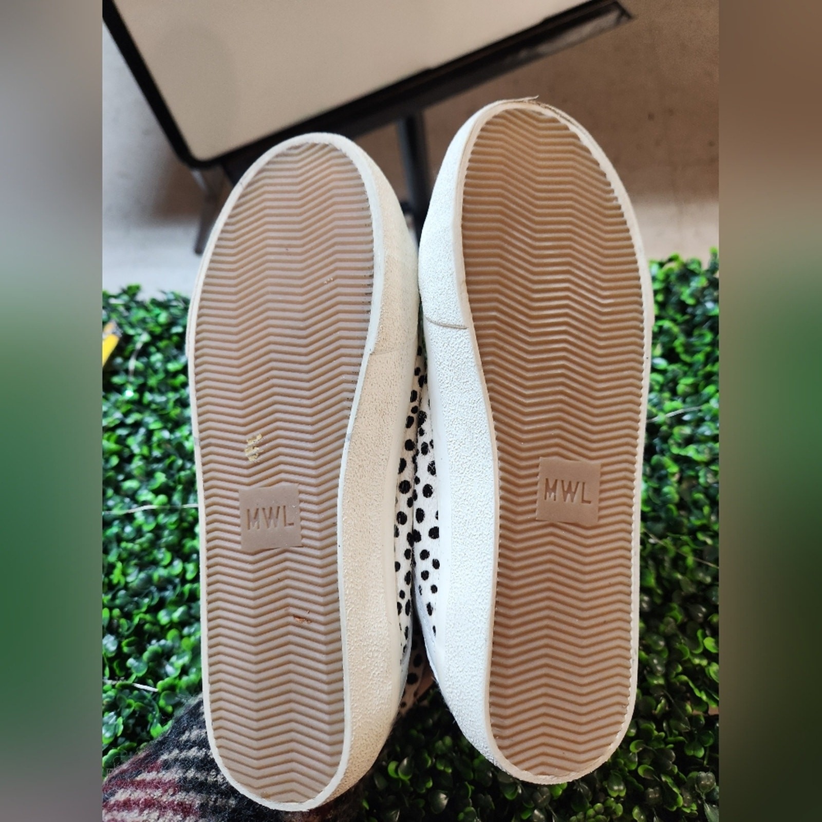 Sidewalk High-Top Sneakers in Spotted Calf Hair